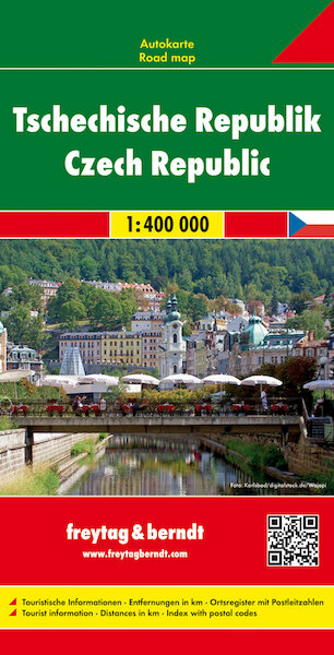 Tschechische Republik 1 : 400 000. Autokarte - (ISBN 9783707905915)