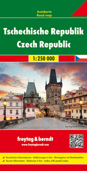 Tschechische Republik 1 : 250 000 Autokarte - (ISBN 9783707912852)