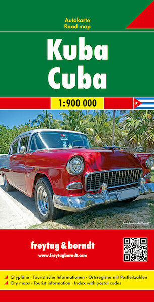 Kuba, Autokarte 1:900.000 - (ISBN 9783707916614)