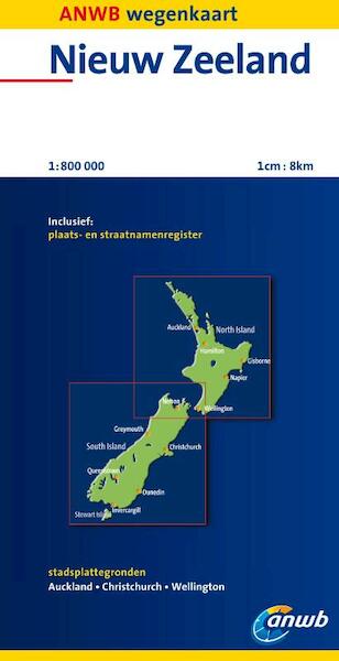 ANWB Wegenkaart Nieuw Zeeland - (ISBN 9789018035150)