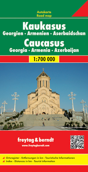 Kaukasus - Georgien - Armenien - Aserbaidschan 1 : 700.000 - (ISBN 9783707909739)