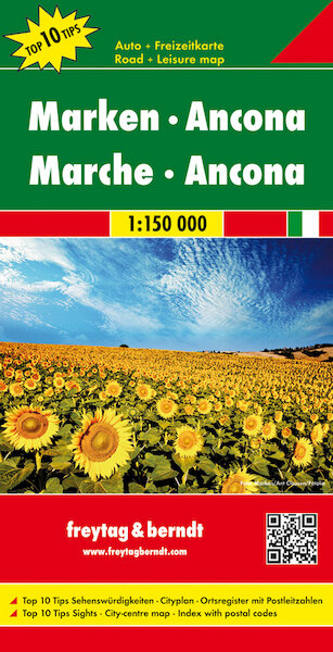 Marken - Ancona 1 : 150 000 - (ISBN 9783707914870)