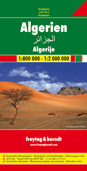 Algerien 1 : 800 000 / 1 : 2 000 000 - (ISBN 9783707909661)