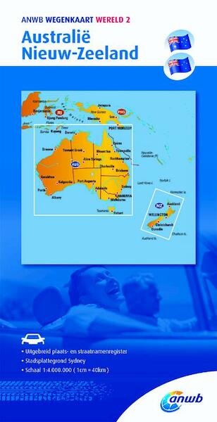 Wegenkaart 2. Australië/Nieuw-Zeeland - ANWB (ISBN 9789018043032)