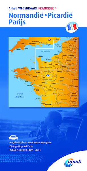 Wegenkaart 3. Frankrijk zuid - ANWB (ISBN 9789018042578)