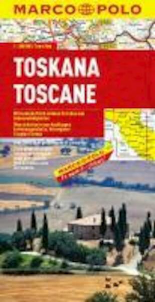 MARCO POLO Karte Italien 04. Toskana 1 : 300 000 - (ISBN 9783829737654)