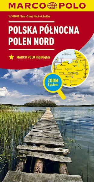 MARCO POLO Karte Polen Nord 1:300 000 - (ISBN 9783829737951)