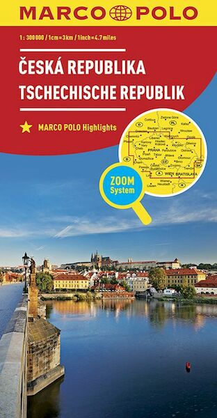 MARCO POLO Länderkarte Tschechische Republik 1:300 000 - (ISBN 9783829738460)