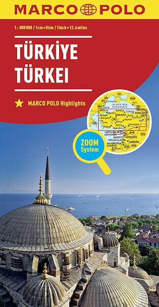 MARCO POLO Länderkarte Türkei 1:800 000 - (ISBN 9783829738477)