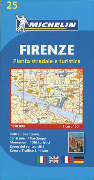 Firenze (Florence) Town Plan 1:10.000 - (ISBN 9782067137943)
