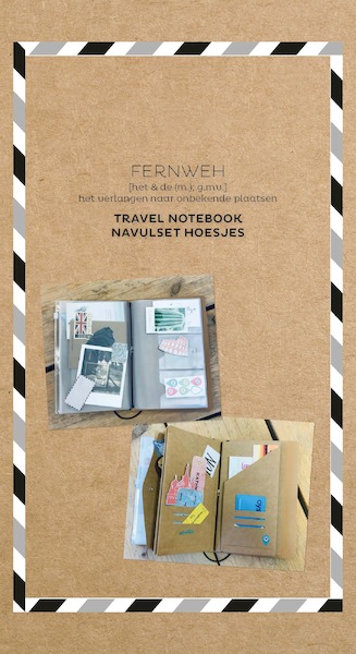 Fernweh Travel Notebook Pockets - (ISBN 9789045325095)
