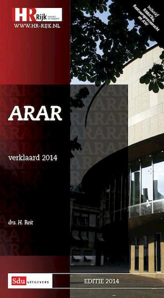 ARAR verklaard 2014 - H. Reit (ISBN 9789012579582)