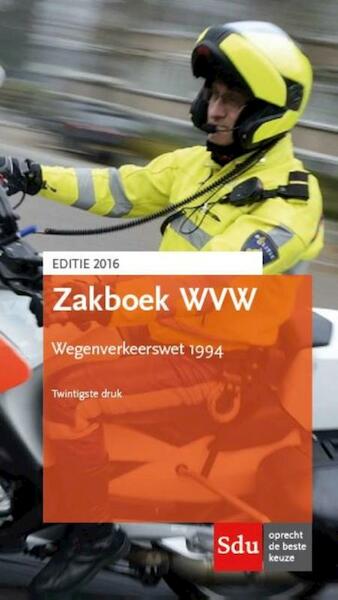 Zakboek WVW 1994 - Ton van der Pluijm (ISBN 9789012397001)