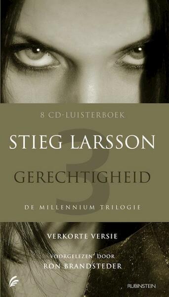 De millennium trilogie 3 Gerechtigheid 8 CD's : verkorte versie - Stieg Larsson (ISBN 9789047609728)