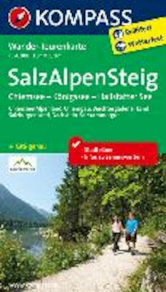 Salz-Alpen-Steig - Chiemsee - Königssee - Hallstätter See 1 : 50 000 - (ISBN 9783850269711)