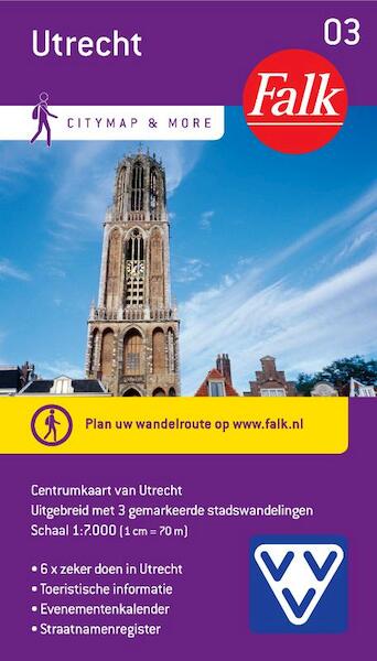Centrum recreatiekaart Utrecht - (ISBN 9789028726222)