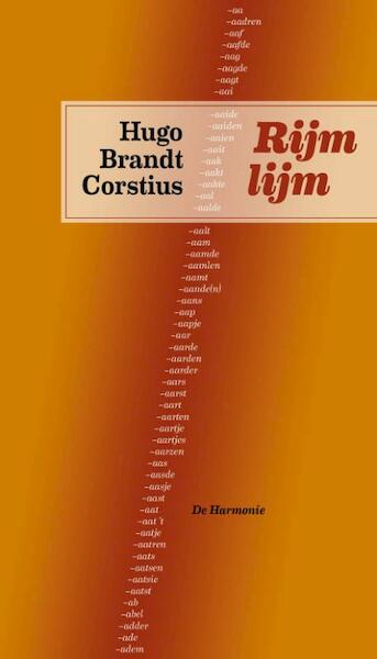 Rijmlijm - Hugo Brandt Corstius (ISBN 9789061699934)