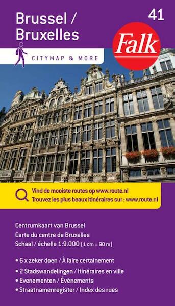 Citymap procent more Brussel / Bruxelles - (ISBN 9789028728189)