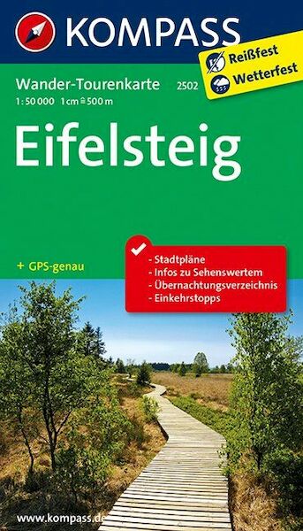 Eifelsteig 1 : 50 000 - (ISBN 9783850269827)