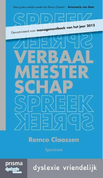 Verbaal meesterschap - Remco Claassen (ISBN 9789000339068)