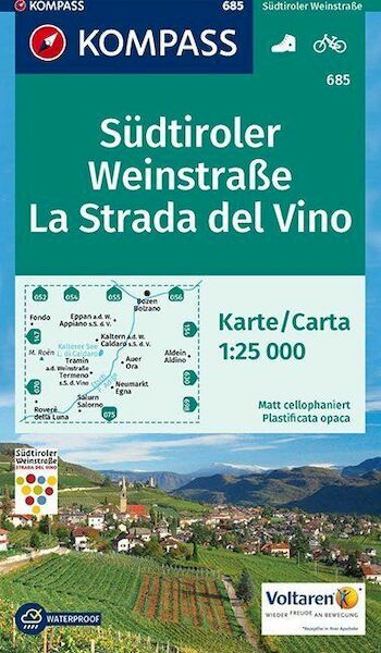 Südtiroler Weinstraße, La Strada del Vino - (ISBN 9783990443255)