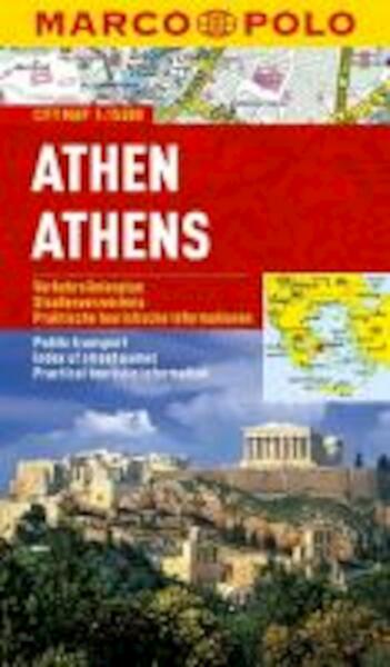 MARCO POLO Cityplan Athen 1 : 15.000 - (ISBN 9783829730433)