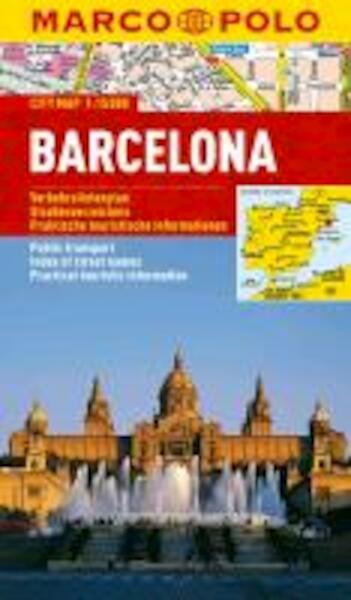 MARCO POLO Cityplan Barcelona 1 : 15 000 - (ISBN 9783829730457)