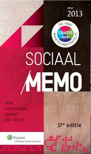 Sociaal memo juli 2013 - (ISBN 9789013117769)