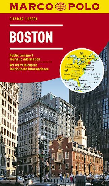 MARCO POLO Cityplan Boston 1 : 15.000 - (ISBN 9783829730471)