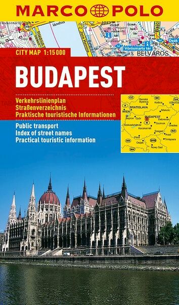 MARCO POLO Cityplan Budapest 1 : 15 000 - (ISBN 9783829730495)