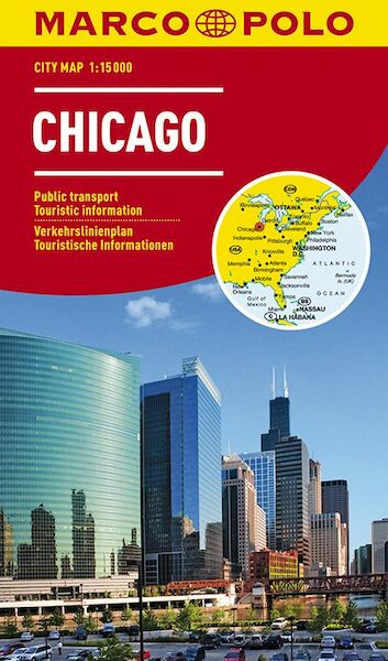 MARCO POLO Cityplan Chicago 1 : 15.000 - (ISBN 9783829730501)
