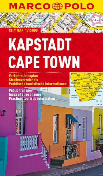 MARCO POLO Cityplan Kapstadt 1 : 15.000 - (ISBN 9783829730570)