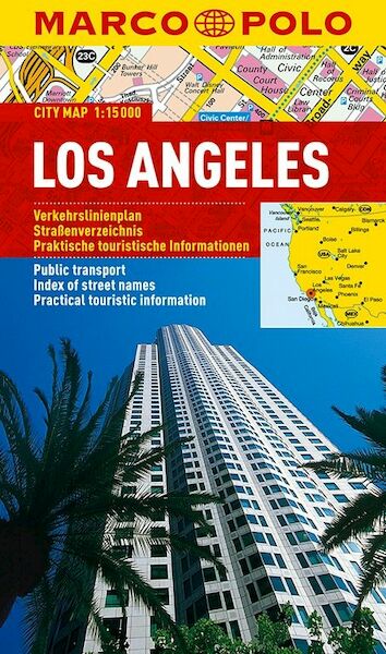 MARCO POLO Cityplan Los Angeles 1 : 15 000 - (ISBN 9783829730624)