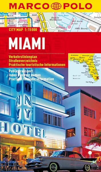 MARCO POLO Cityplan Miami 1 : 15.000 - (ISBN 9783829730662)