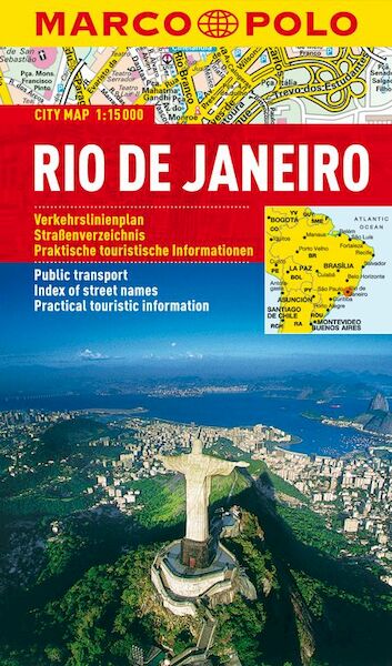 MARCO POLO Cityplan Rio de Janeiro 1 : 15.000 - (ISBN 9783829730747)