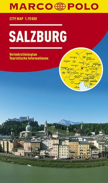 Marco Polo City Map Salzburg - (ISBN 9783829730761)