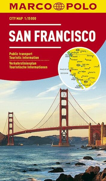 MARCO POLO Cityplan San Francisco 1 : 15.000 - (ISBN 9783829730778)