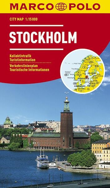 MARCO POLO Cityplan Stockholm 1 : 15.000 - (ISBN 9783829730822)