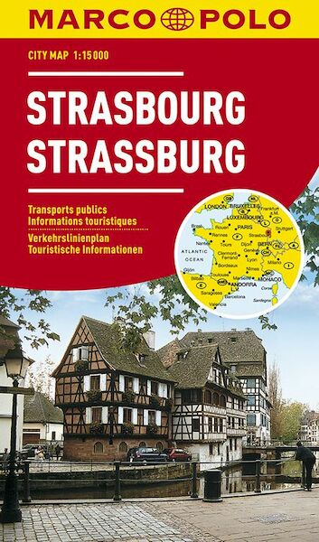 MARCO POLO Cityplan Straßburg 1 : 15 000 - (ISBN 9783829730839)