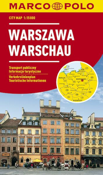MARCO POLO Cityplan Warschau 1 : 15.000 - (ISBN 9783829730884)