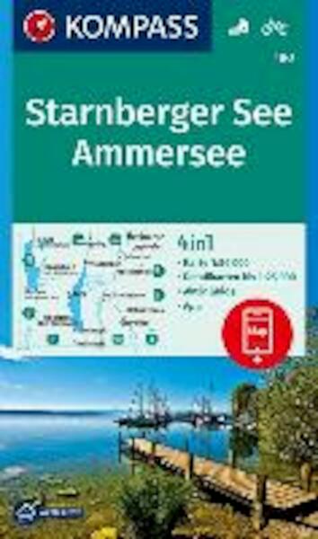 Starnberger See, Ammersee 1:50 000 - (ISBN 9783990445204)