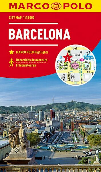 MARCO POLO Cityplan Barcelona 1:12 000 - (ISBN 9783829741538)