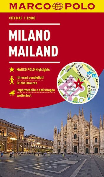 MARCO POLO Cityplan Mailand 1:12 000 - (ISBN 9783829741767)