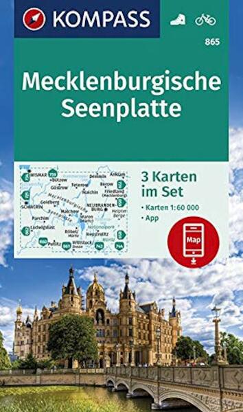 Mecklenburgische Seenplatte 1:60 000 - (ISBN 9783990445495)