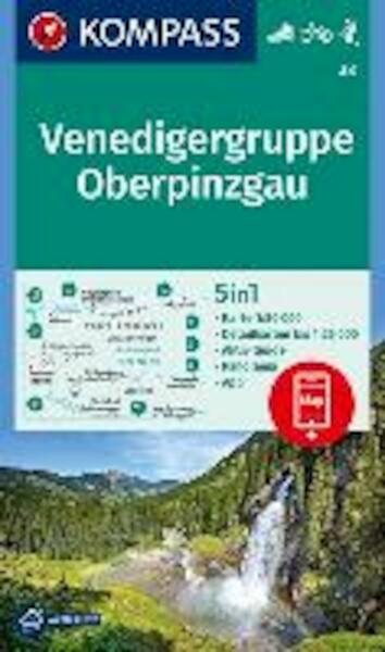 Venedigergruppe; Oberpinzgau 1 : 50 000 - (ISBN 9783990443989)