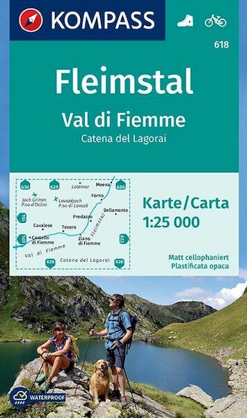 Fleimstal, Val di Fiemme, Catena dei Lagorai - (ISBN 9783990443897)