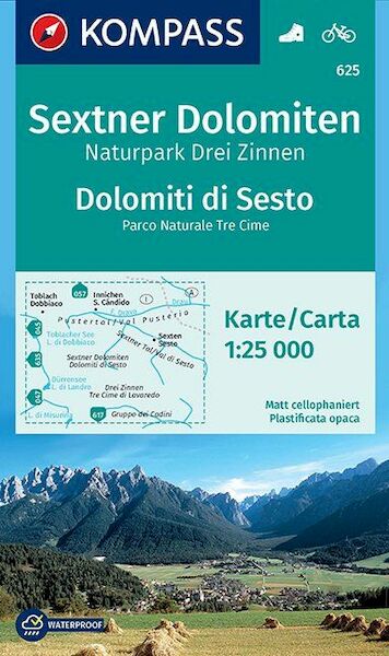 Sextner Dolomiten - Dolomiti di Sesto 1 : 25 000 - (ISBN 9783850264846)