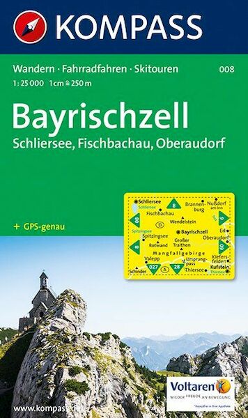 Bayrischzell, Schliersee 1 : 25 000 - (ISBN 9783854913528)