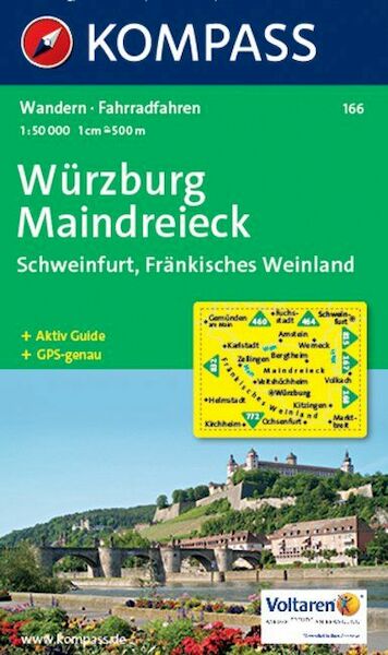 Würzburg - Maindreieck - Schweinfurt - Fränkisches Weinland 1 : 50 000 - (ISBN 9783854911814)