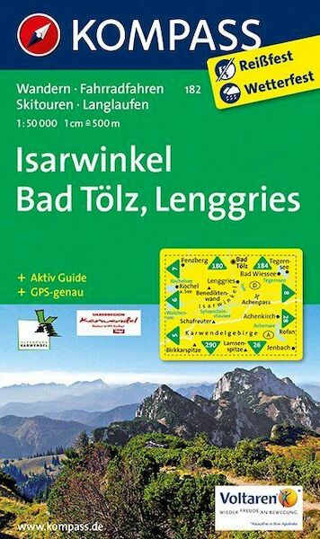 Isarwinkel - Bad Tölz - Lenggries 1 : 50 000 - (ISBN 9783850268714)